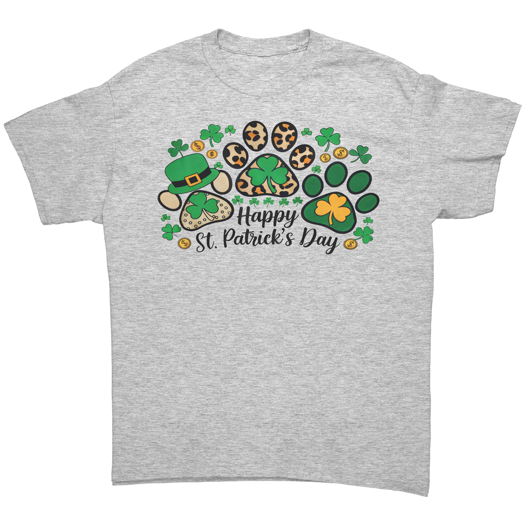 Happy_St_Patricks_Day_Gildan_Unisex_T-_Ash_Grey_Front_Mockup.png