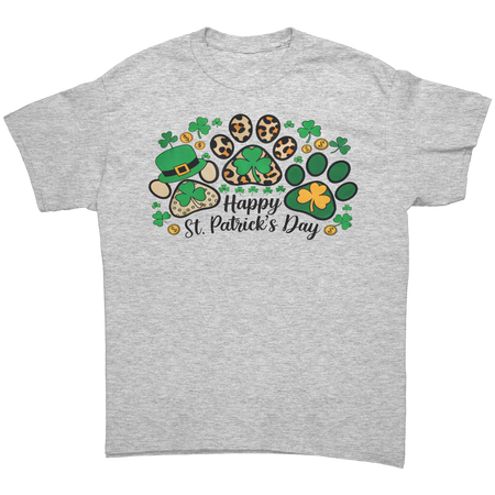 Happy_St_Patricks_Day_Gildan_Unisex_T-_Ash_Grey_Front_Mockup.png