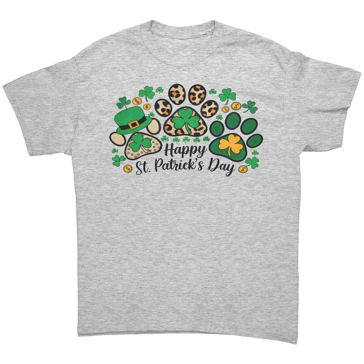 Happy_St_Patricks_Day_Gildan_Unisex_T-_Ash_Grey_Front_Mockup.png