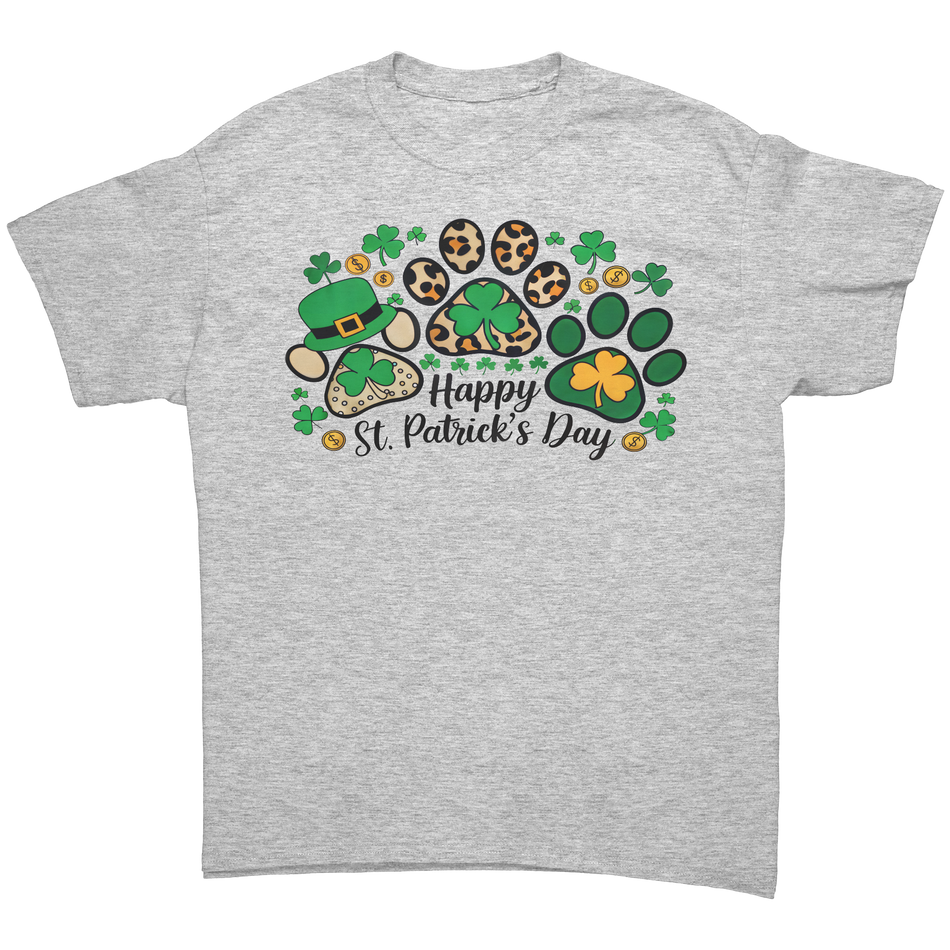 Happy_St_Patricks_Day_Gildan_Unisex_T-_Ash_Grey_Front_Mockup.png