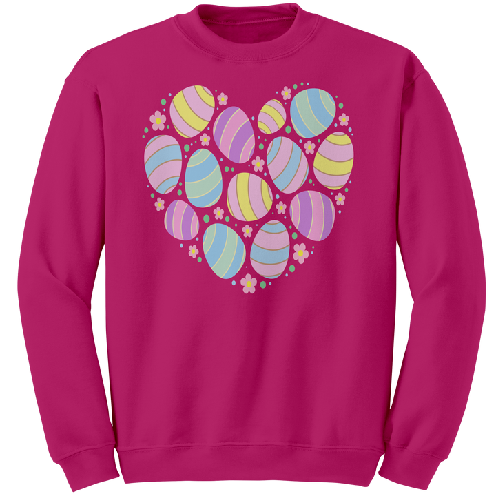 Heart_Shaped_Easter_Eggs_Gildan_Crewneck_Heliconia_Mockup.png