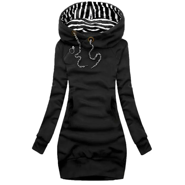 Women's Hooded Sweater Dress