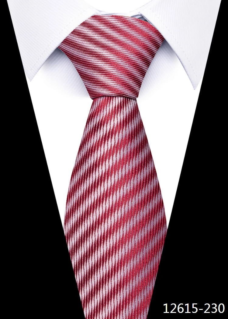 Tie Gravatas Fashion Wholesale Woven 8 cm Necktie Wedding Accessories Blue Man Dot Fit Group Party Office