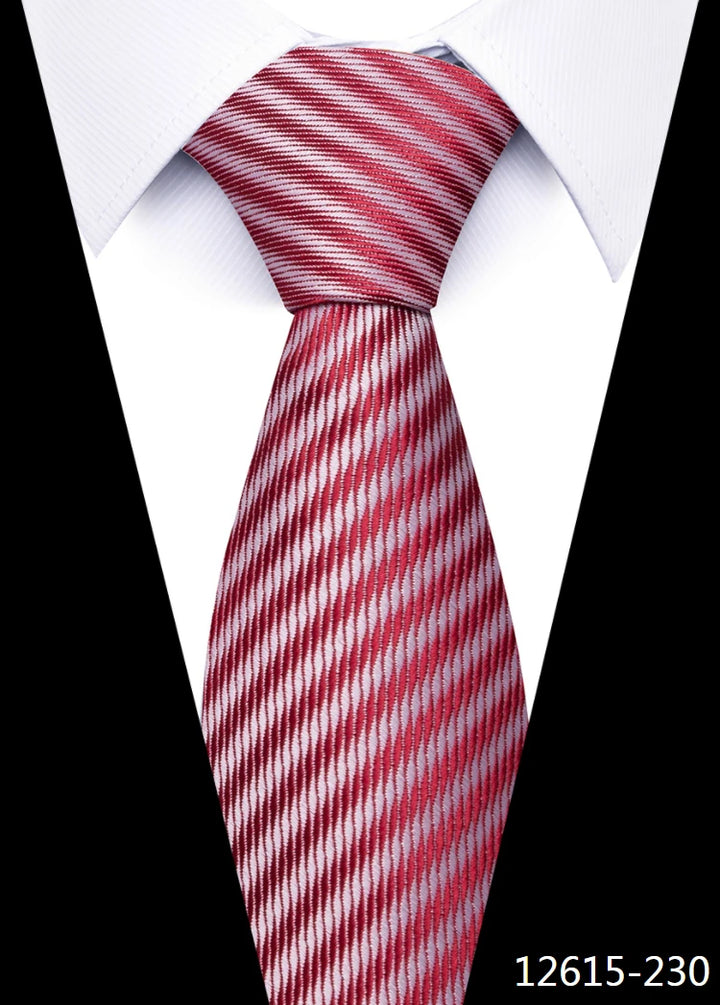 Tie Gravatas Fashion Wholesale Woven 8 cm Necktie Wedding Accessories Blue Man Dot Fit Group Party Office