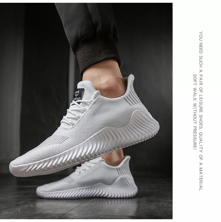 Men's White Casual Sneakers