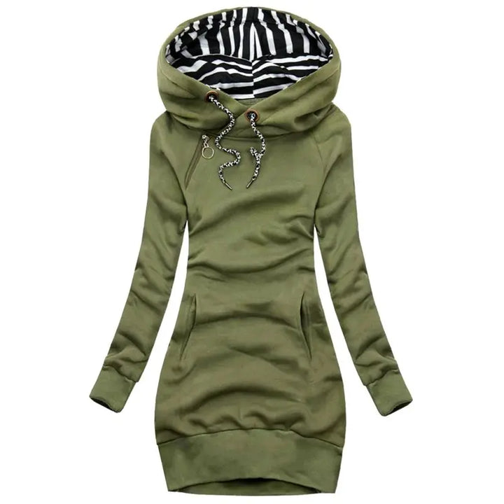 Women's Hooded Sweater Dress