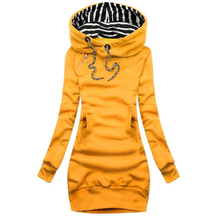 Women's Hooded Sweater Dress