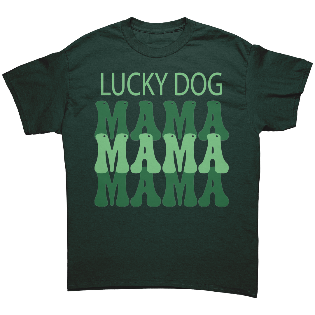 Lucky_Dog_Mama_St_Patricks_Day_Unisex__Forest_Green_Mockup.png