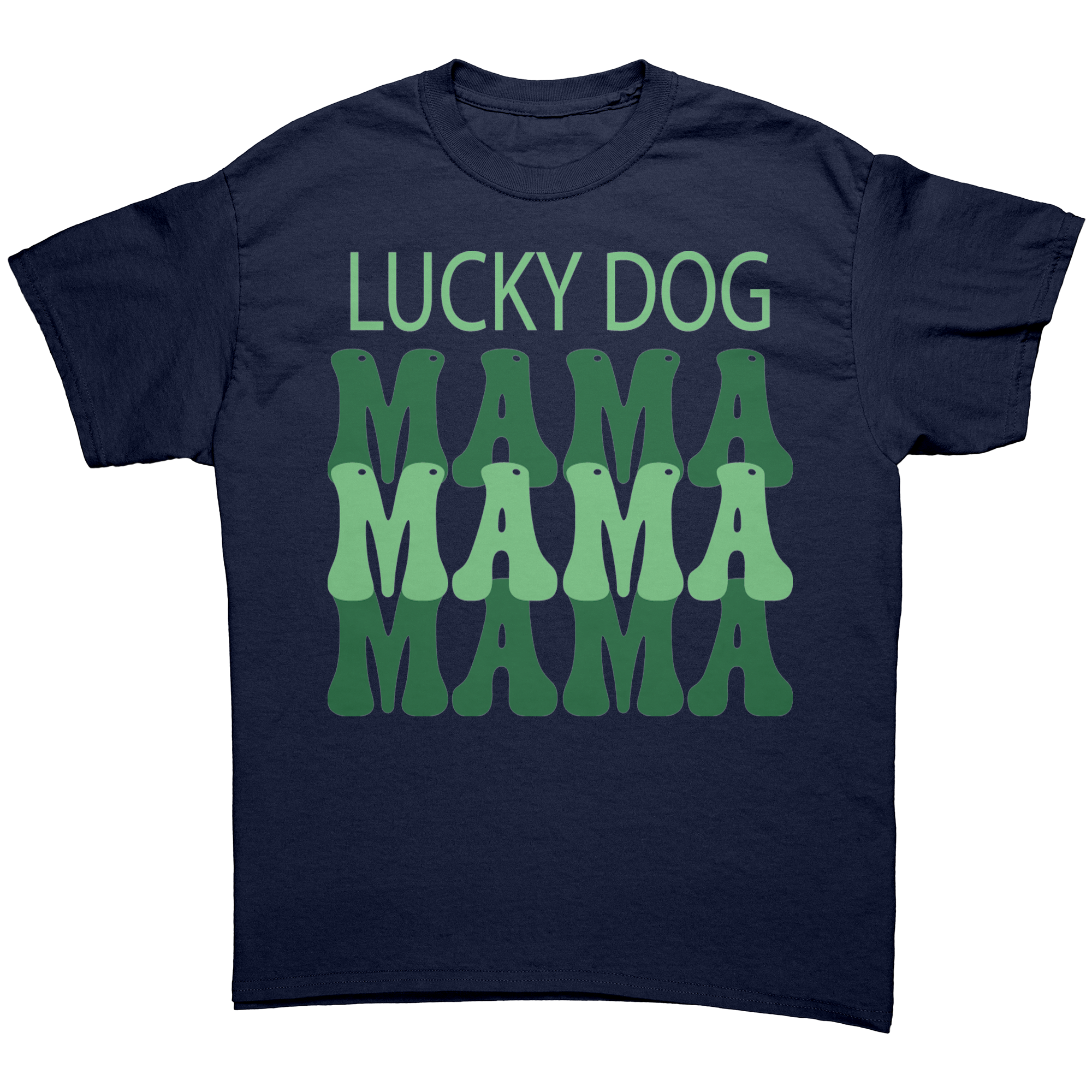 Lucky_Dog_Mama_St_Patricks_Day_Unisex__Navy_Front_Mockup.png