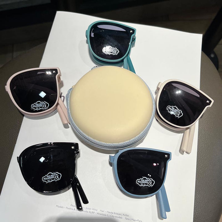 Foldable Polarized Children's Silicone Kids Sunglasses