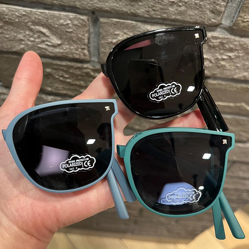 Foldable Polarized Children's Silicone Kids Sunglasses