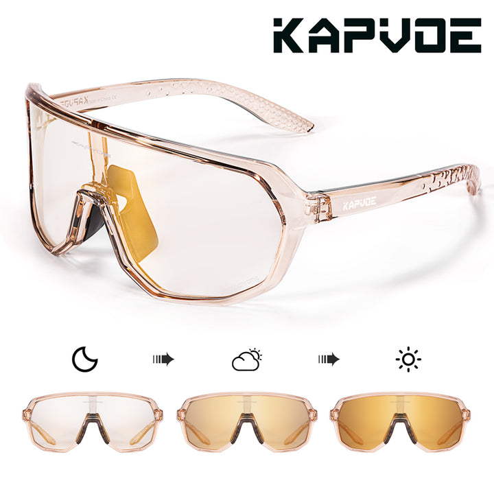 Kapvoe Outdoor Myopia Road Men and Women Riding Glasses