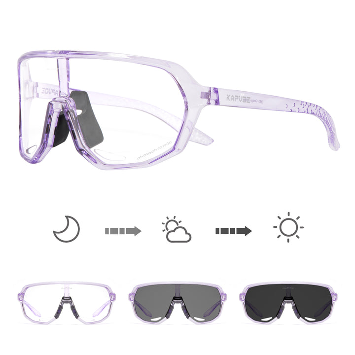 Kapvoe Outdoor Myopia Road Men and Women Riding Glasses