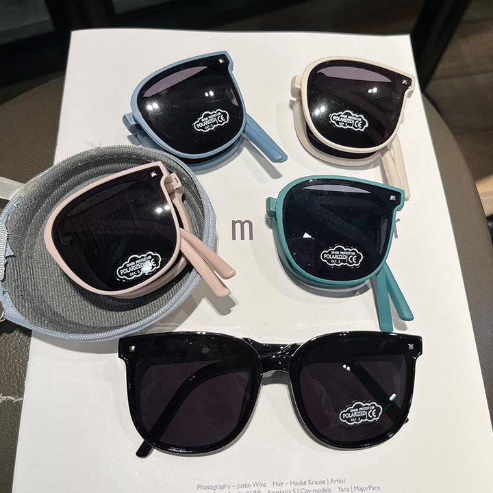 Foldable Polarized Children's Silicone Kids Sunglasses