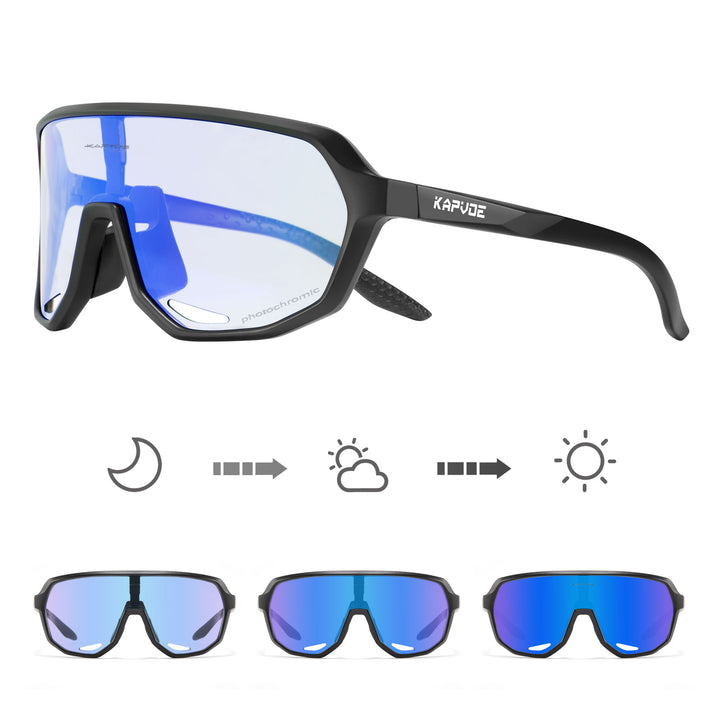 Kapvoe Outdoor Myopia Road Men and Women Riding Glasses