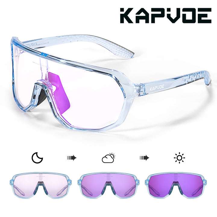 Kapvoe Outdoor Myopia Road Men and Women Riding Glasses