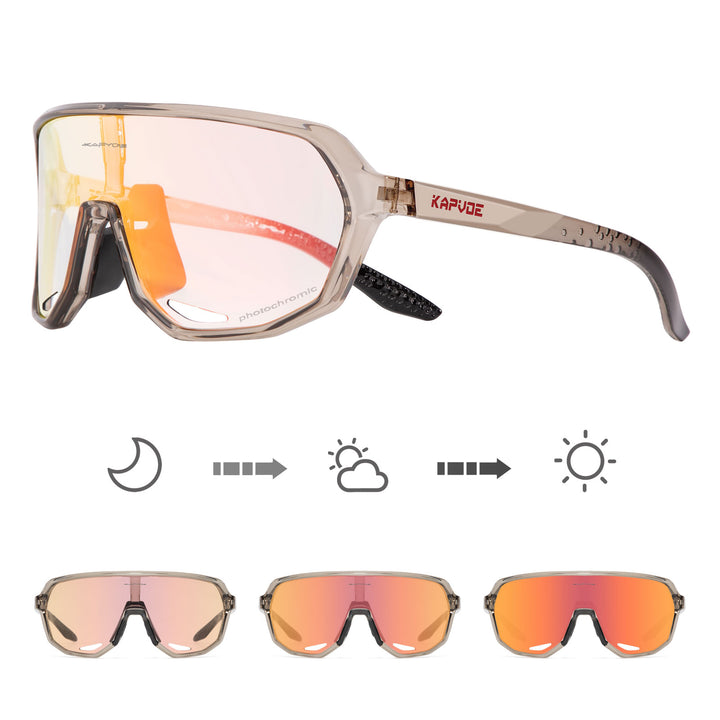 Kapvoe Outdoor Myopia Road Men and Women Riding Glasses