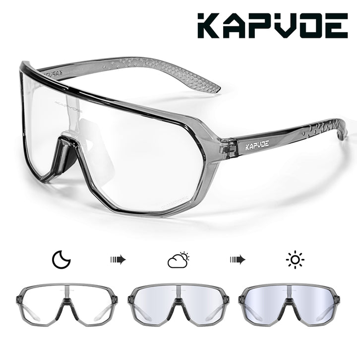 Kapvoe Outdoor Myopia Road Men and Women Riding Glasses