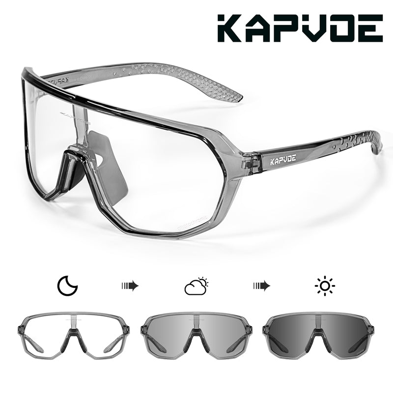 Kapvoe Outdoor Myopia Road Men and Women Riding Glasses