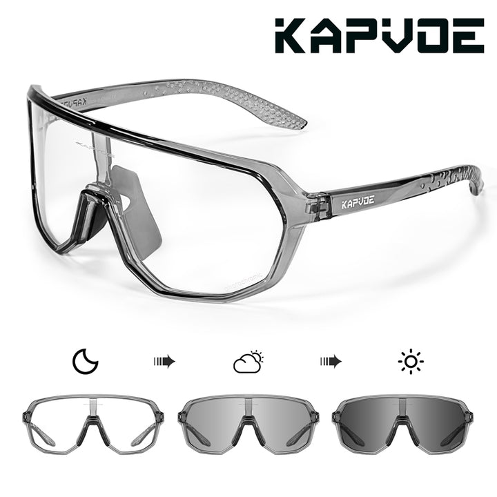 Kapvoe Outdoor Myopia Road Men and Women Riding Glasses