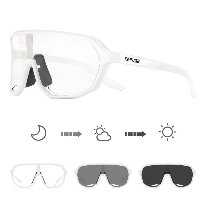 Kapvoe Outdoor Myopia Road Men and Women Riding Glasses