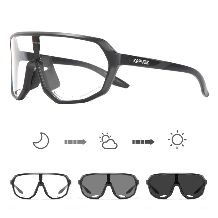 Kapvoe Outdoor Myopia Road Men and Women Riding Glasses