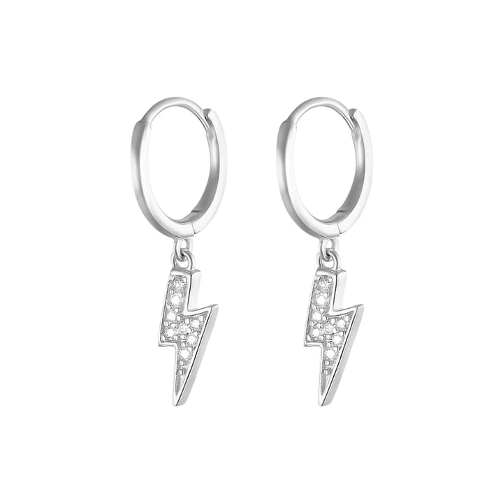 ZirconBloom™ – CANNER 18K Gold Plated Drop Earrings with Star Design
