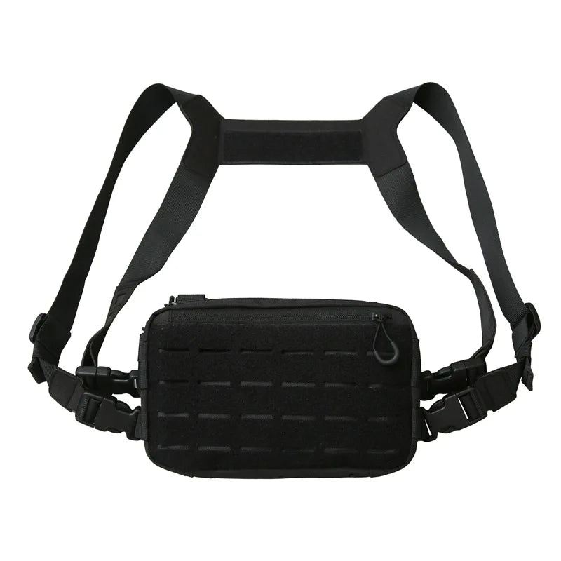 Outdoor Chest Rig – Functional Crossbody Waist Bag for Unisex Streetwear