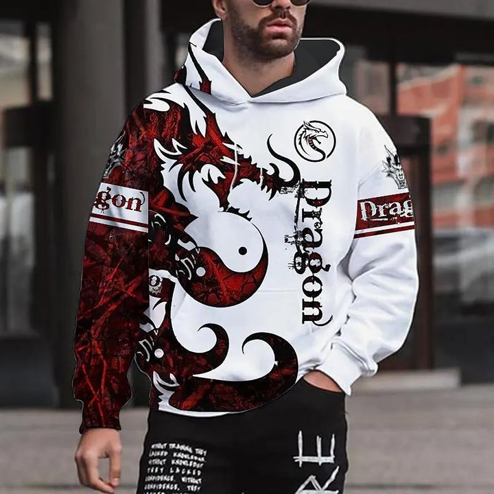 3D Dragon Hoodie