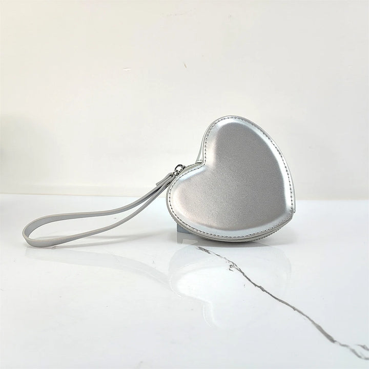 Dopamine Style Heart Purse – Cute Designer Party Bag