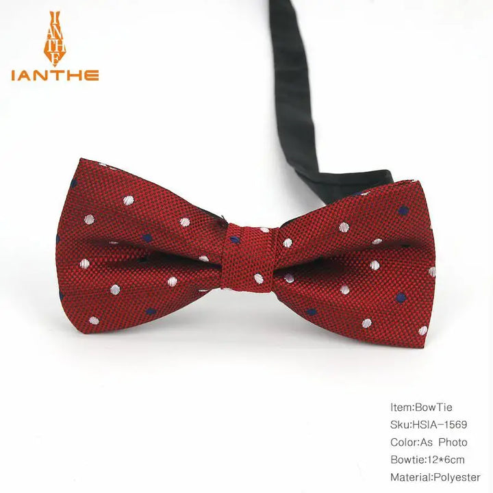 Men's Formal Silk Bow Tie – Wedding & Business Wear