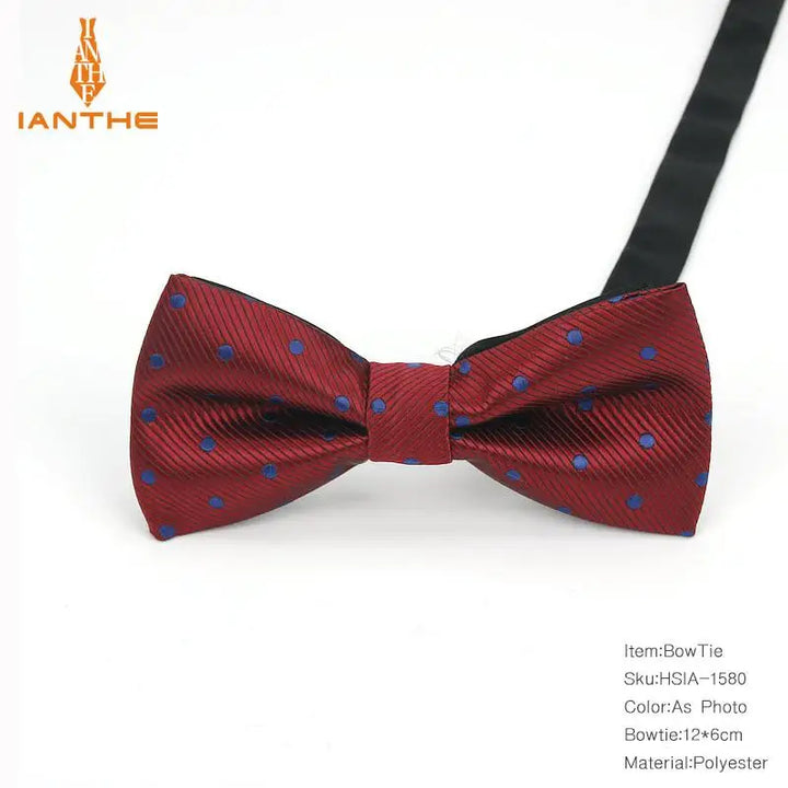Men's Formal Silk Bow Tie – Wedding & Business Wear