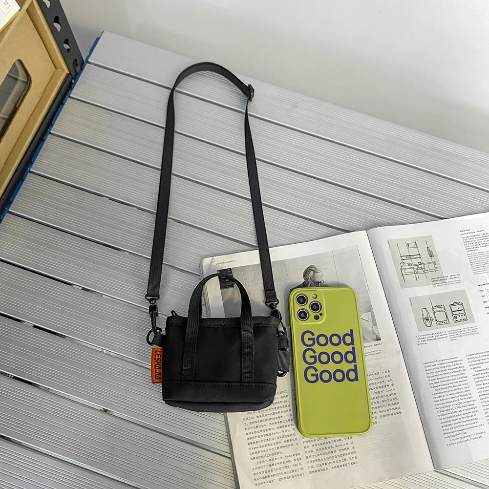 Trendy Unisex Shoulder Bag – Casual Nylon Messenger Tote for Women