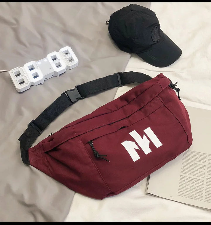 Unisex Fanny Pack – Large Capacity Waist & Chest Bag for Travel & Street Trend