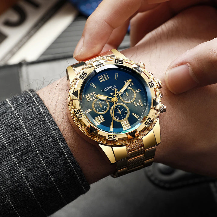 Men's Business Stainless Steel Watch