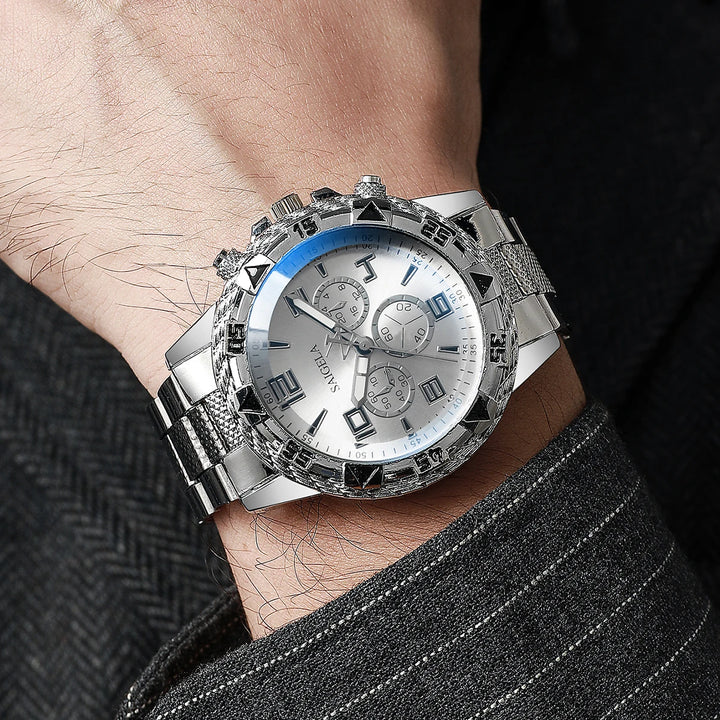 Men's Business Stainless Steel Watch