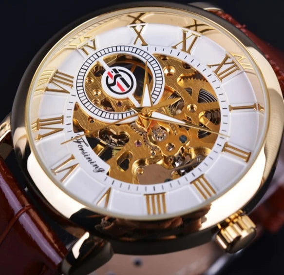 LuxTime™ – Men’s Fully Automatic Mechanical Watch