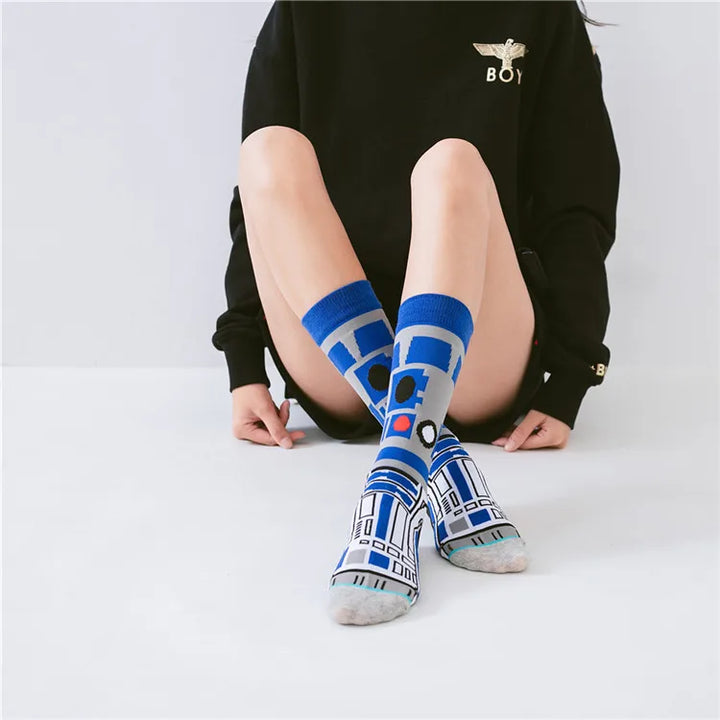 1 pair Autumn Winter Anime Socks Movie Men socks Cosplay Socks Skateboard sock Long Casual versatile Novelty Women's Socks 37-45