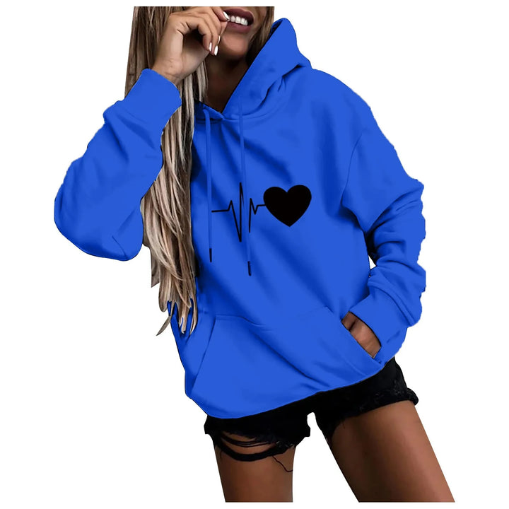 Women's Fun Print Pullover Hoodie