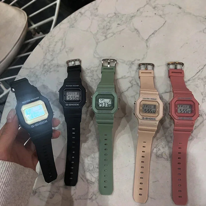 Transparent LED Sports Watch