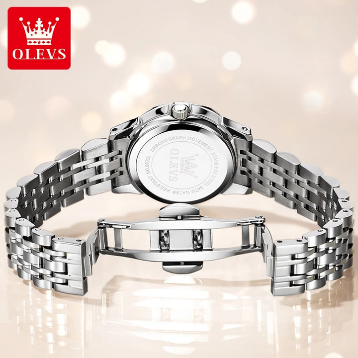 OLEVS™ – Luminous Waterproof Quartz Watch for Men