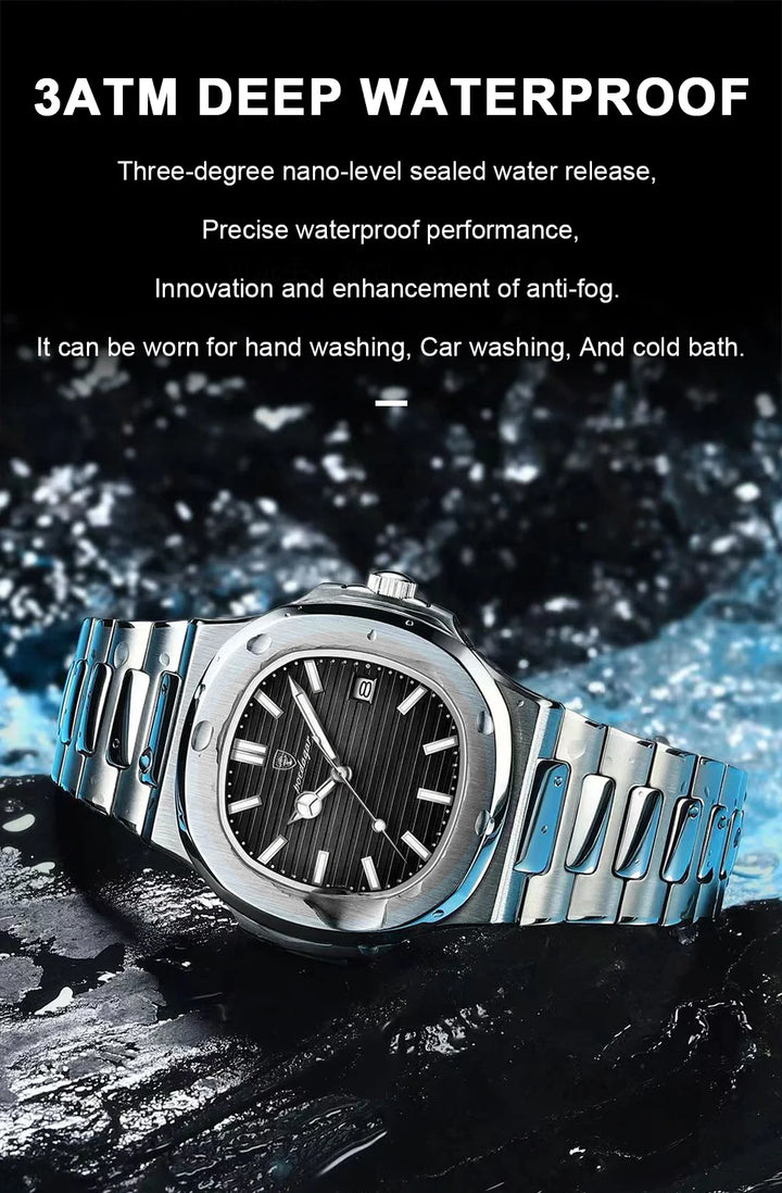 POEDAGAR Luxury Sports Watch for Men