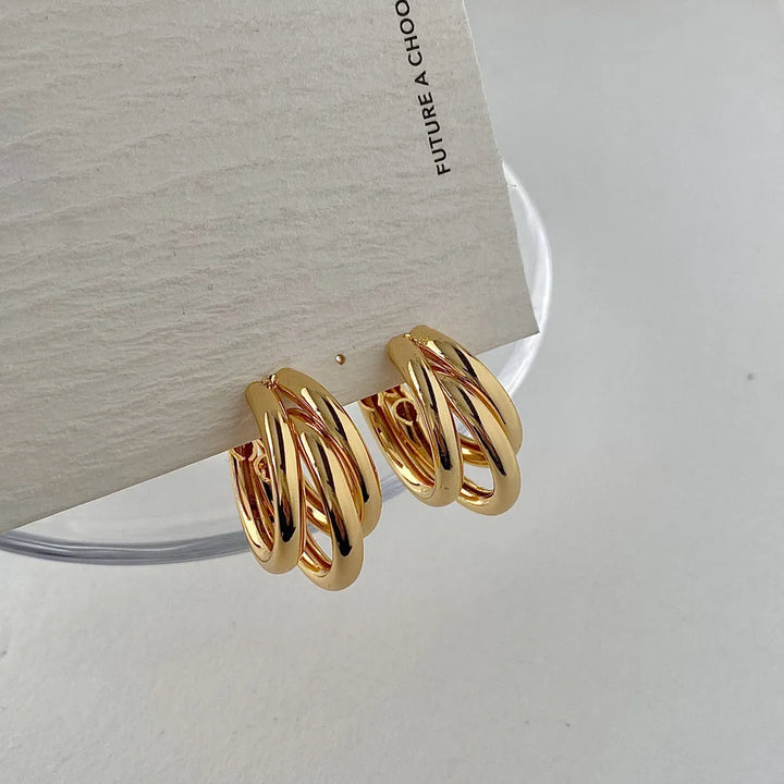 Chunky Hoop Earrings