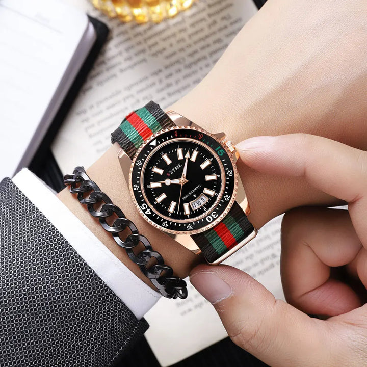 Nylon Strap Quartz Watch
