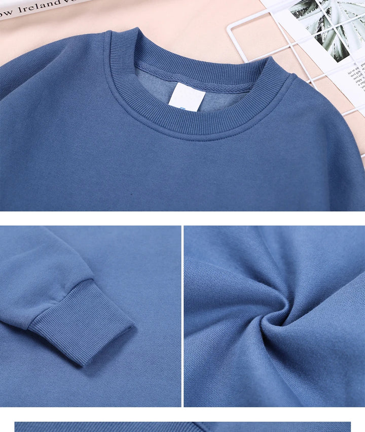 Heart Print Casual Sweatshirt