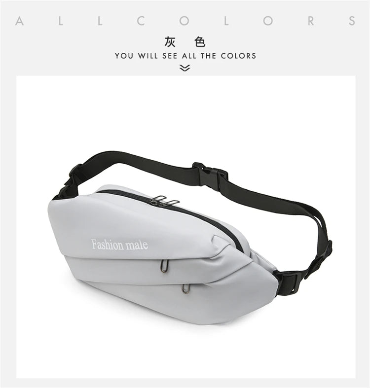 Fashion Crossbody Chest Bag – Durable Sling Bag for Men & Women