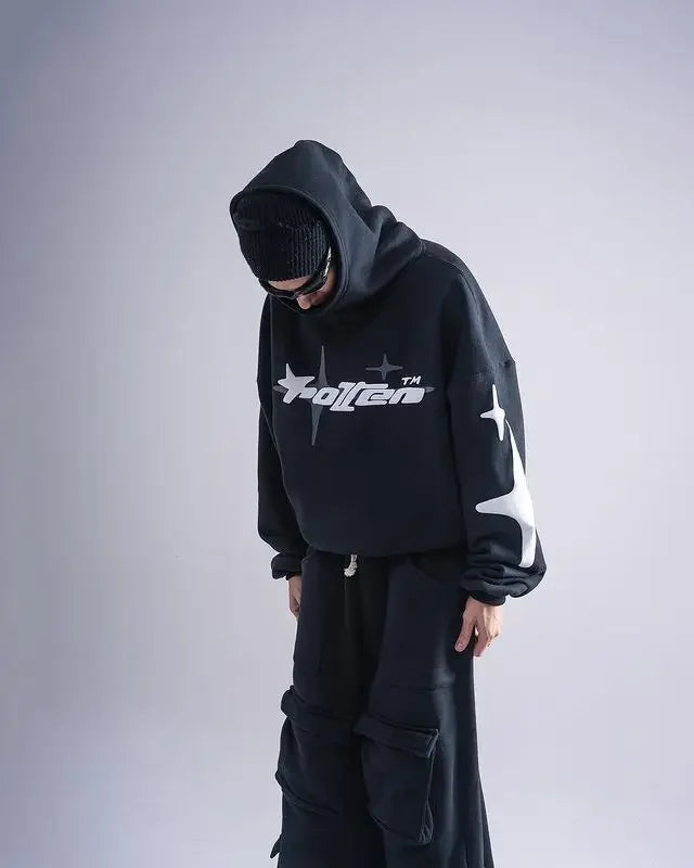 Retro Gothic Y2K Hoodie