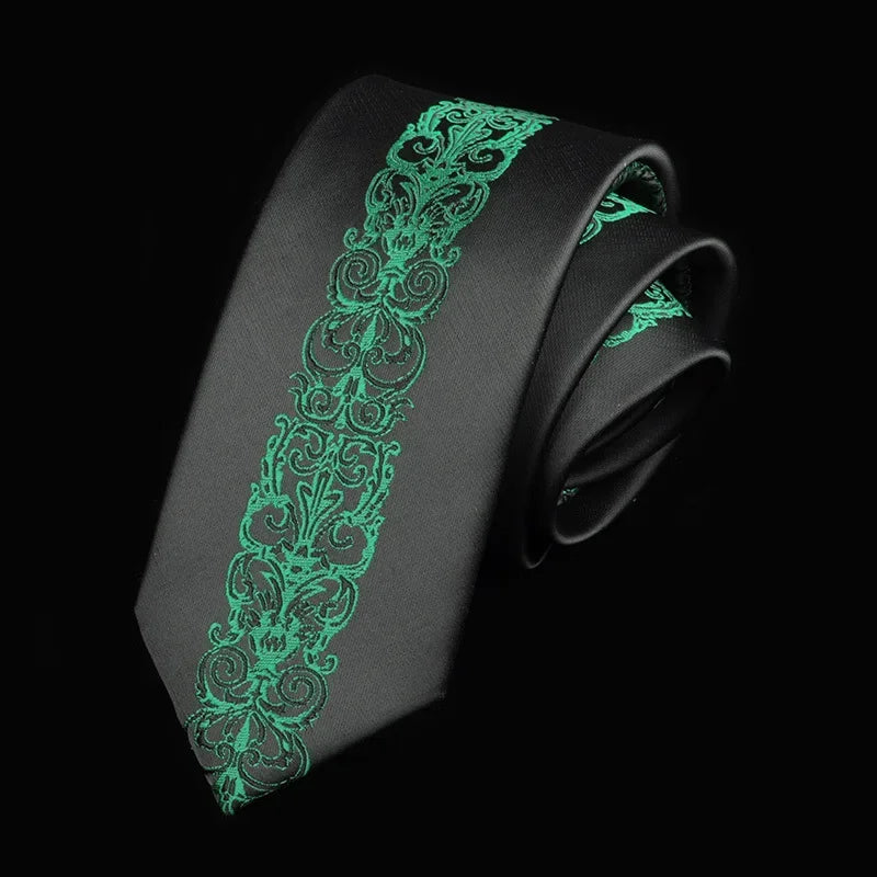 Creative 6cm Necktie – Men’s Groom & Wedding Accessories