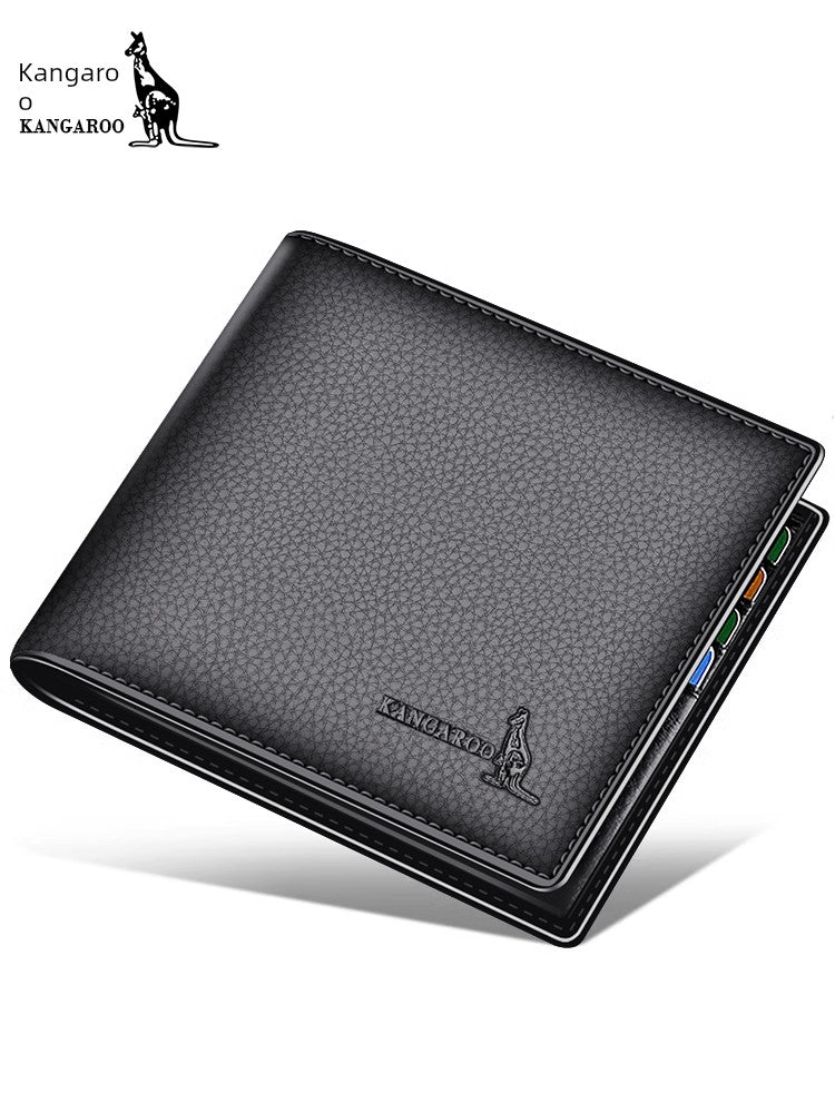 Kangaroo™ Men's Cowhide Wallet
