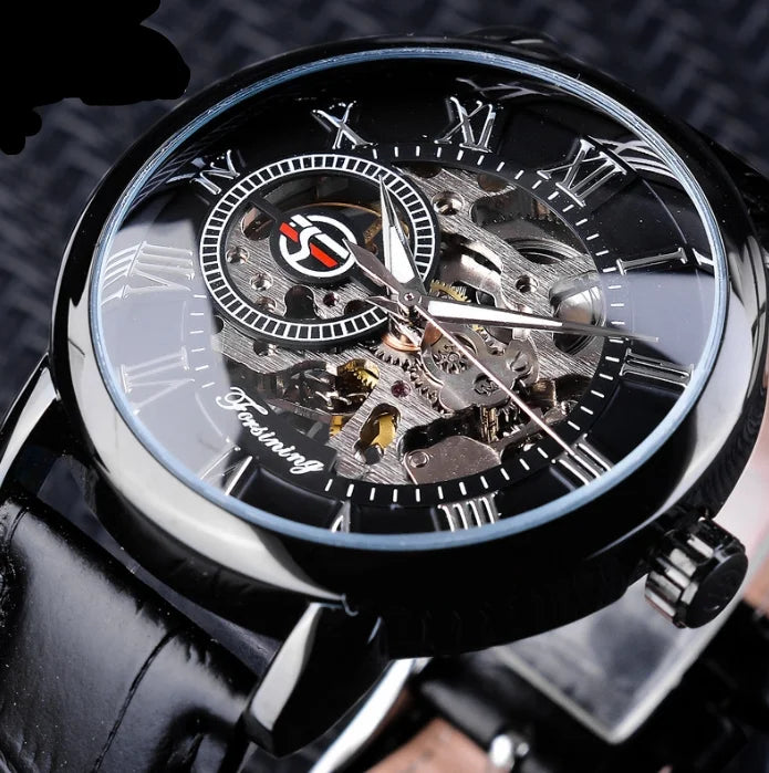 LuxTime™ – Men’s Fully Automatic Mechanical Watch